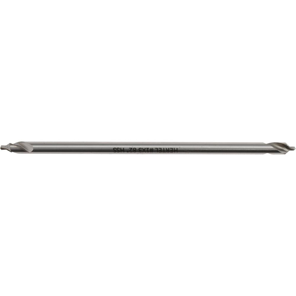 Combo Drill & Countersink: #1, 1/8" Body Dia, 1180, High Speed Steel