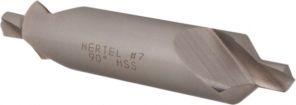 Hertel H-81155070000 Combo Drill & Countersink: #7, 5/8" Body Dia, 1180, High Speed Steel Image