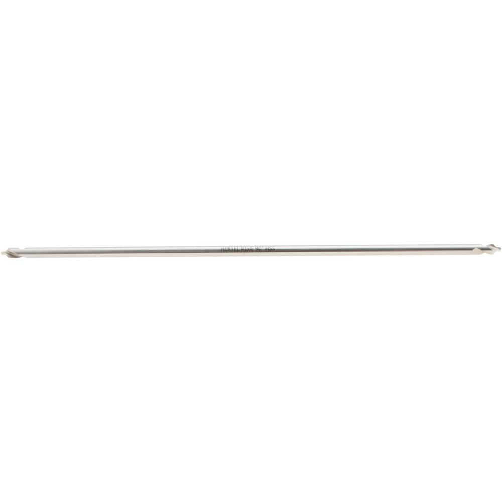 Combo Drill & Countersink: #1, 1/8" Body Dia, 1180, High Speed Steel