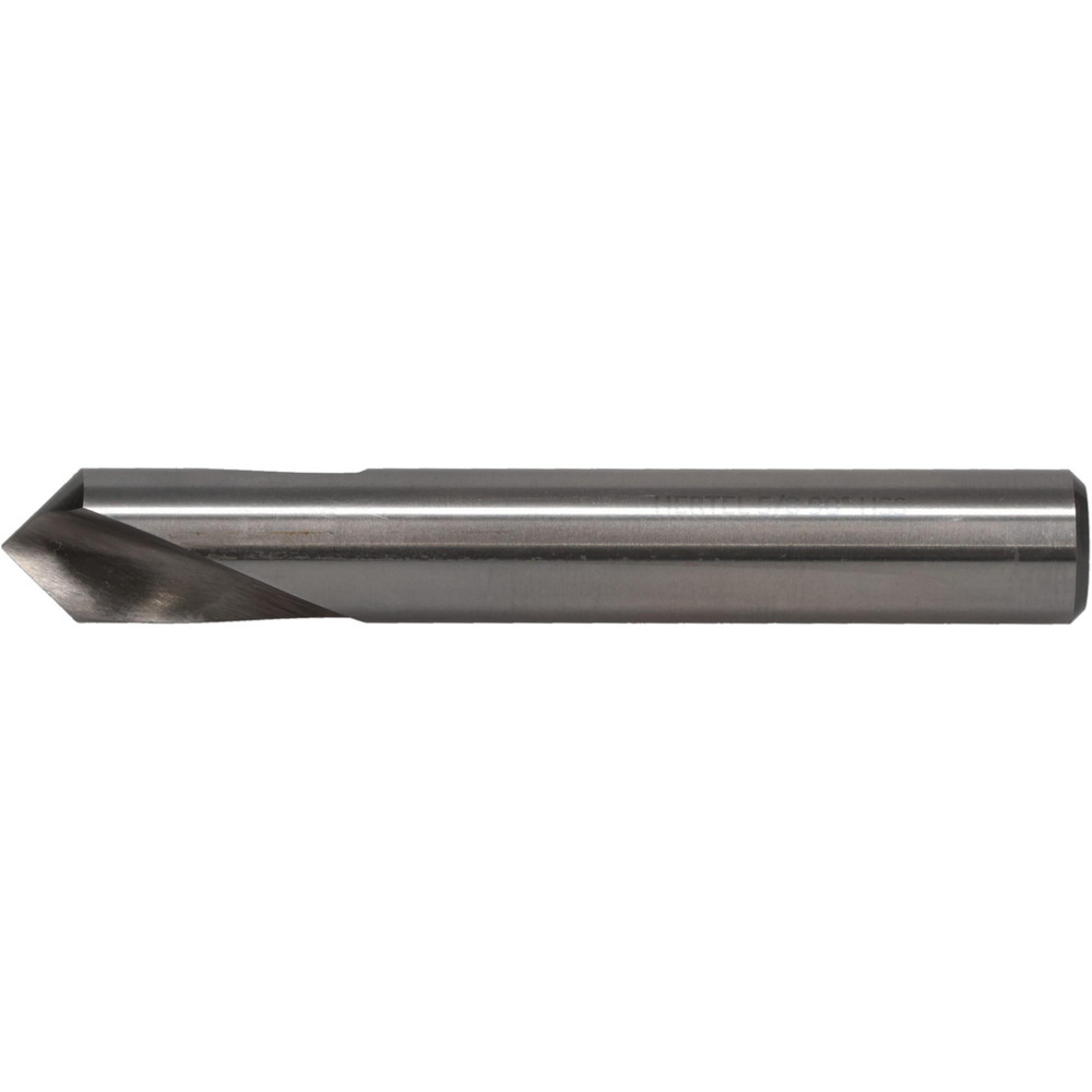 Spotting Drill: 5/8" Dia, 90 ° Point, 4-1/2" OAL, High Speed Steel