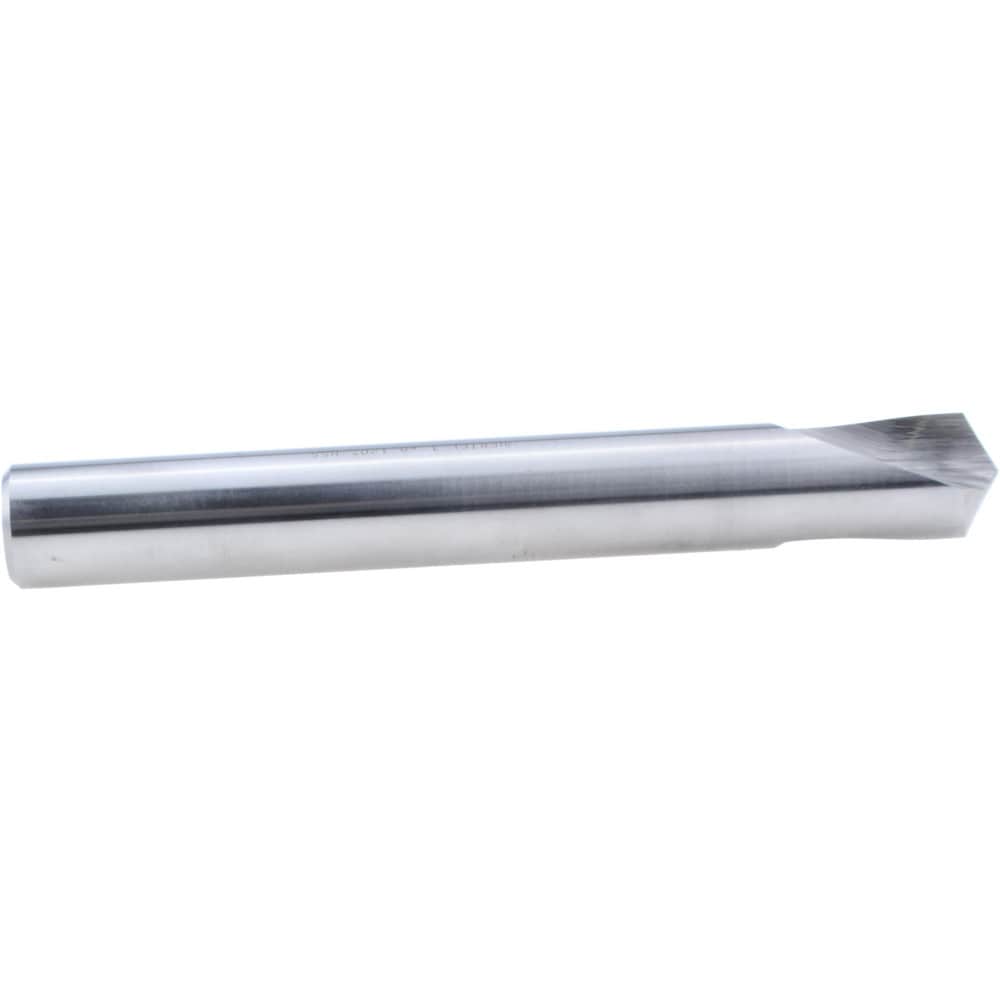Spotting Drill: 1" Dia, 120 ° Point, 8" OAL, High Speed Steel