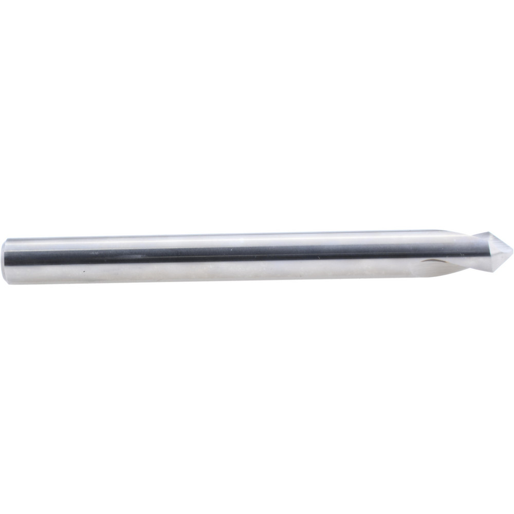 Spotting Drill: 3/4" Dia, 90 ° Point, 8" OAL, High Speed Steel