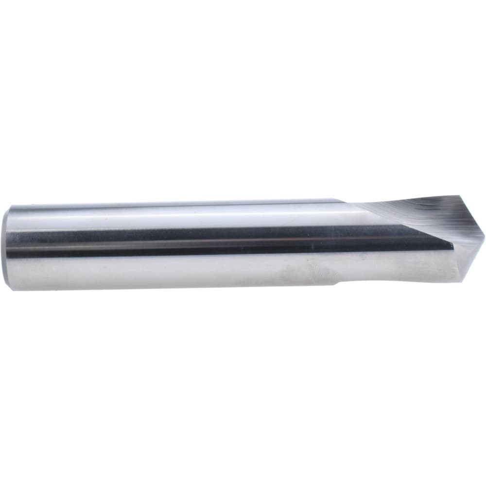 Spotting Drill: 1" Dia, 120 ° Point, 5-3/8" OAL, High Speed Steel