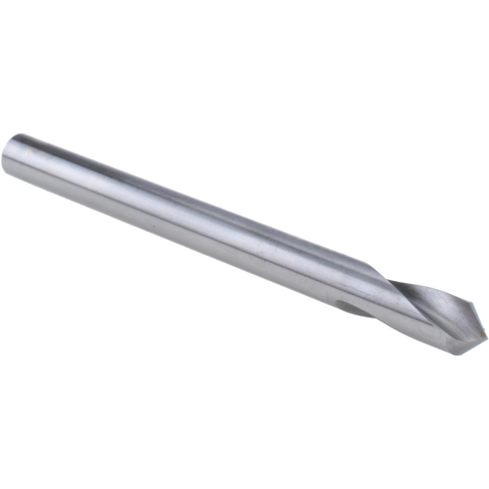 Spotting Drill: 1/2" Dia, 90 ° Point, 6" OAL, High Speed Steel