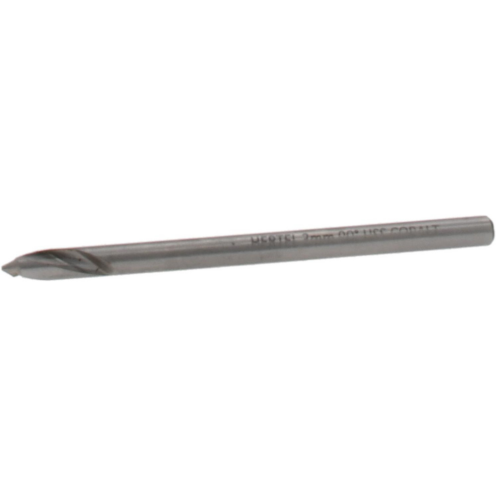 Spotting Drill: 3 mm Dia, 90 ° Point, 2" OAL, Cobalt M-35 (HSS-E)