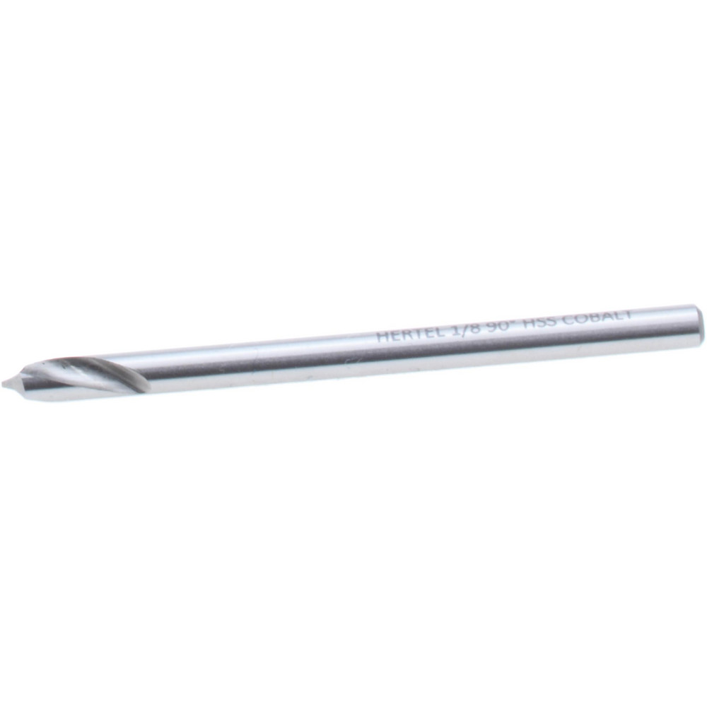 Spotting Drill: 1/8" Dia, 90 ° Point, 2" OAL, Cobalt M-35 (HSS-E)