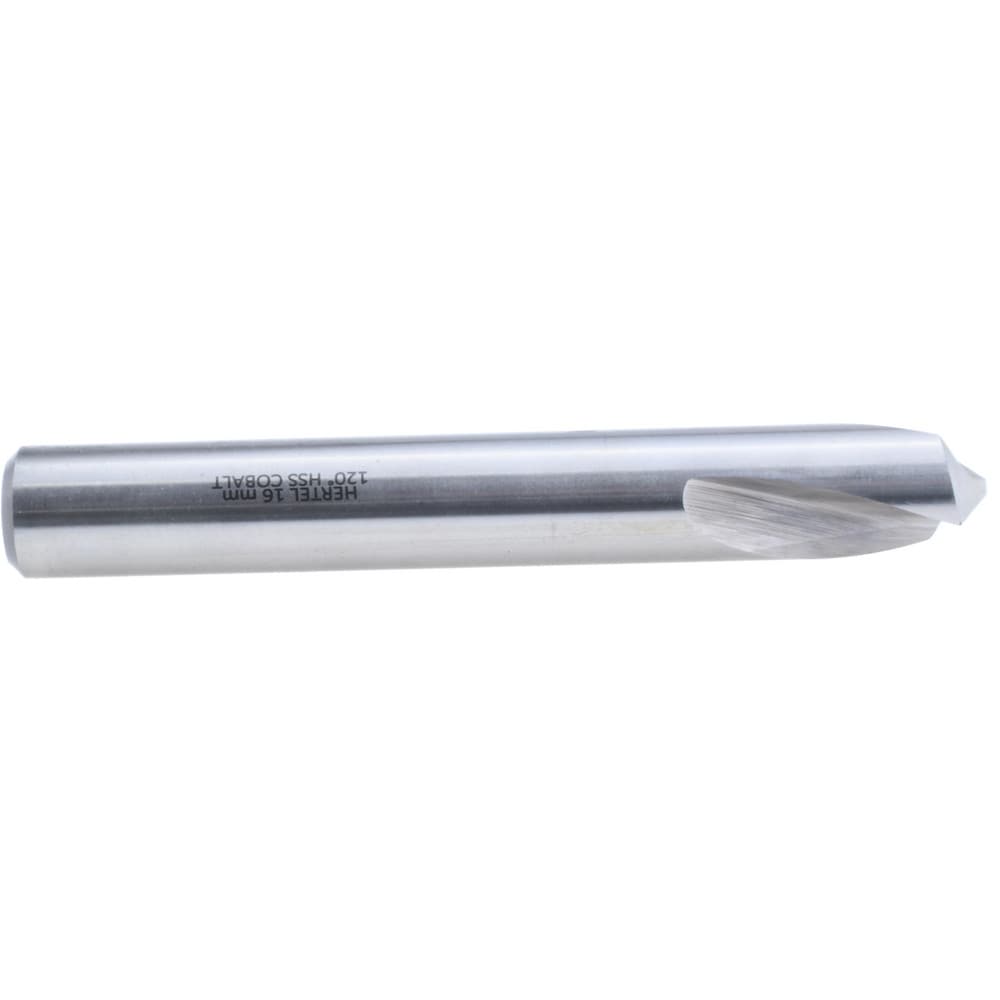 Spotting Drill: 16 mm Dia, 120 ° Point, 4-1/2" OAL, Cobalt M-35 (HSS-E)