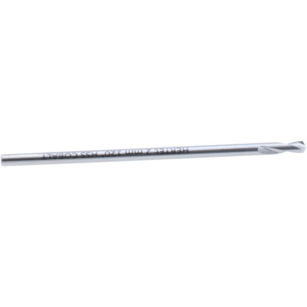 Spotting Drill: 2 mm Dia, 120 ° Point, 2" OAL, Cobalt M-35 (HSS-E)