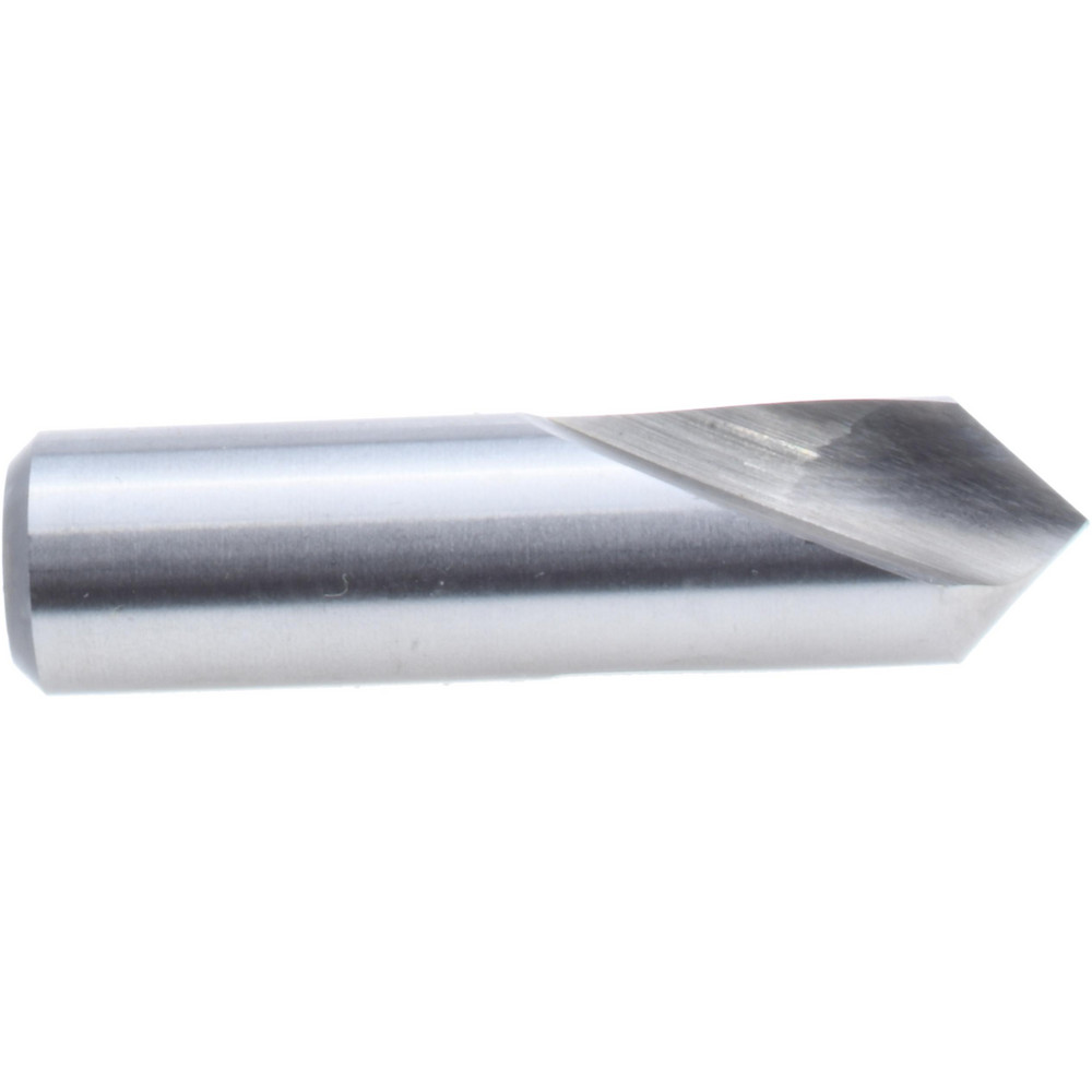 Spotting Drill: 1/2" Dia, 90 ° Point, 2" OAL, High Speed Steel