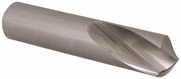 Spotting Drill: 5/16" Dia, 118 ° Point, 1-1/2" OAL, High Speed Steel