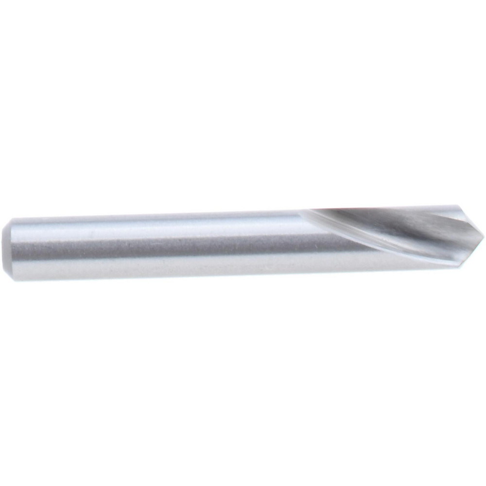 Spotting Drill: 3/16" Dia, 118 ° Point, 1-3/8" OAL, High Speed Steel