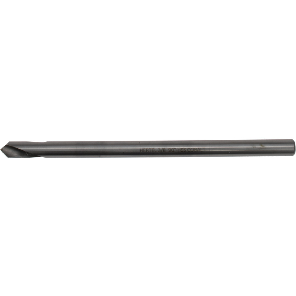 Spotting Drill: 3/8" Dia, 90 ° Point, 6-3/4" OAL, Cobalt M-35 (HSS-E)