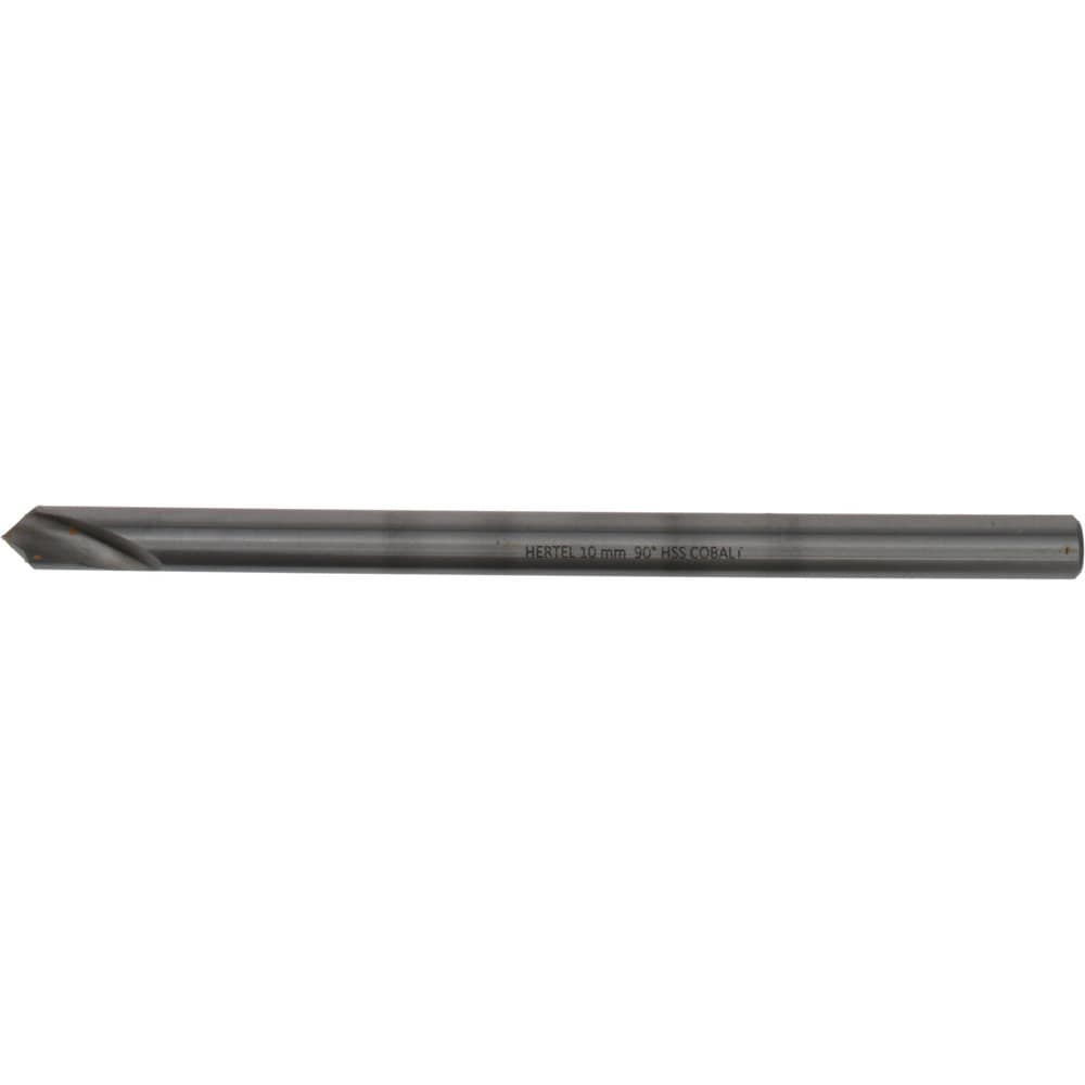 Spotting Drill: 10 mm Dia, 90 ° Point, 6-3/4" OAL, Cobalt M-35 (HSS-E)