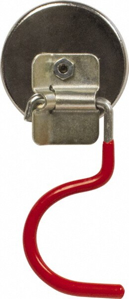 38 Lb Max Pull Force, 5/16" Overall Height, 2.03" Diam, Ceramic Cup Magnet