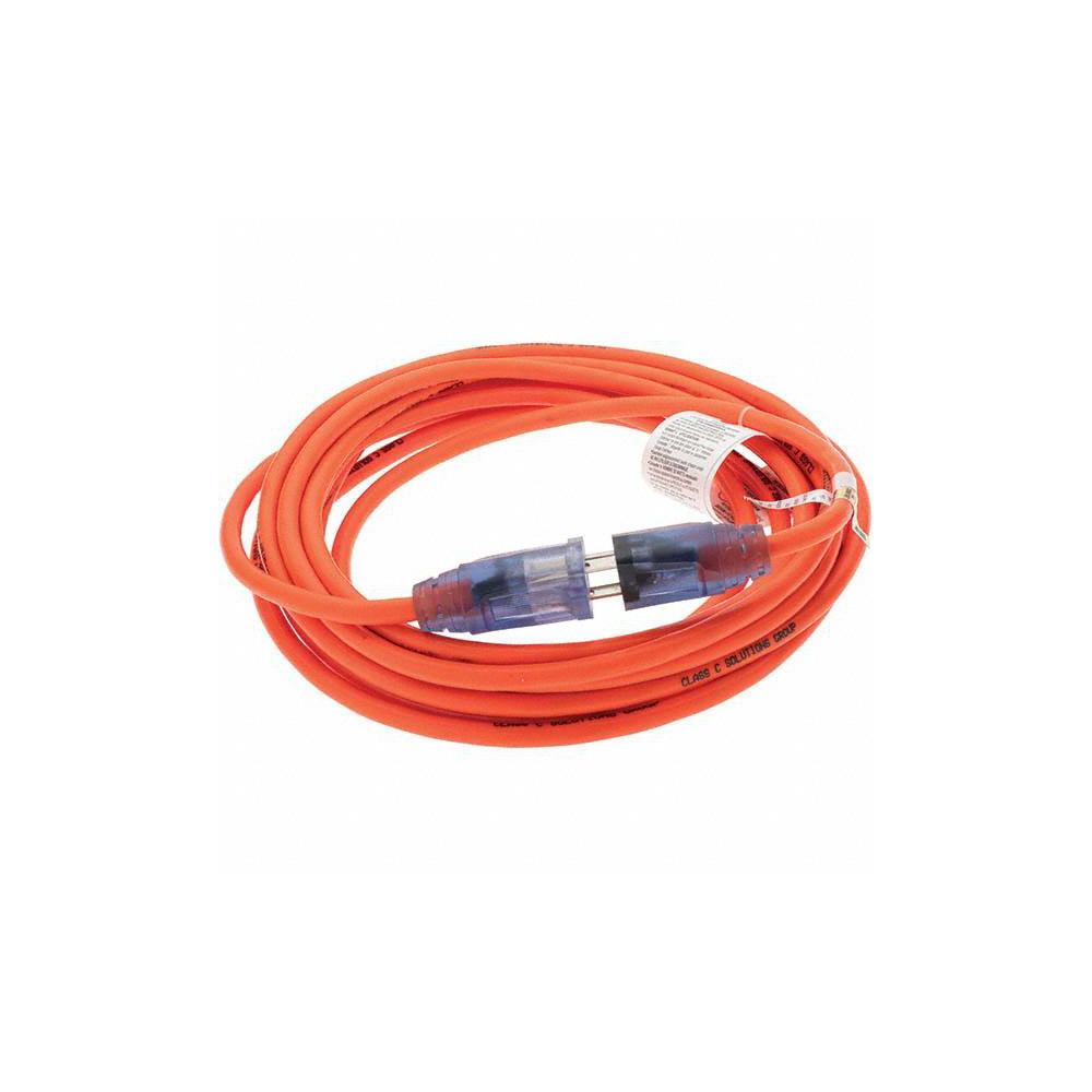 Value Collection 25', 14/3 Gauge/Conductors, Orange Extension Cord