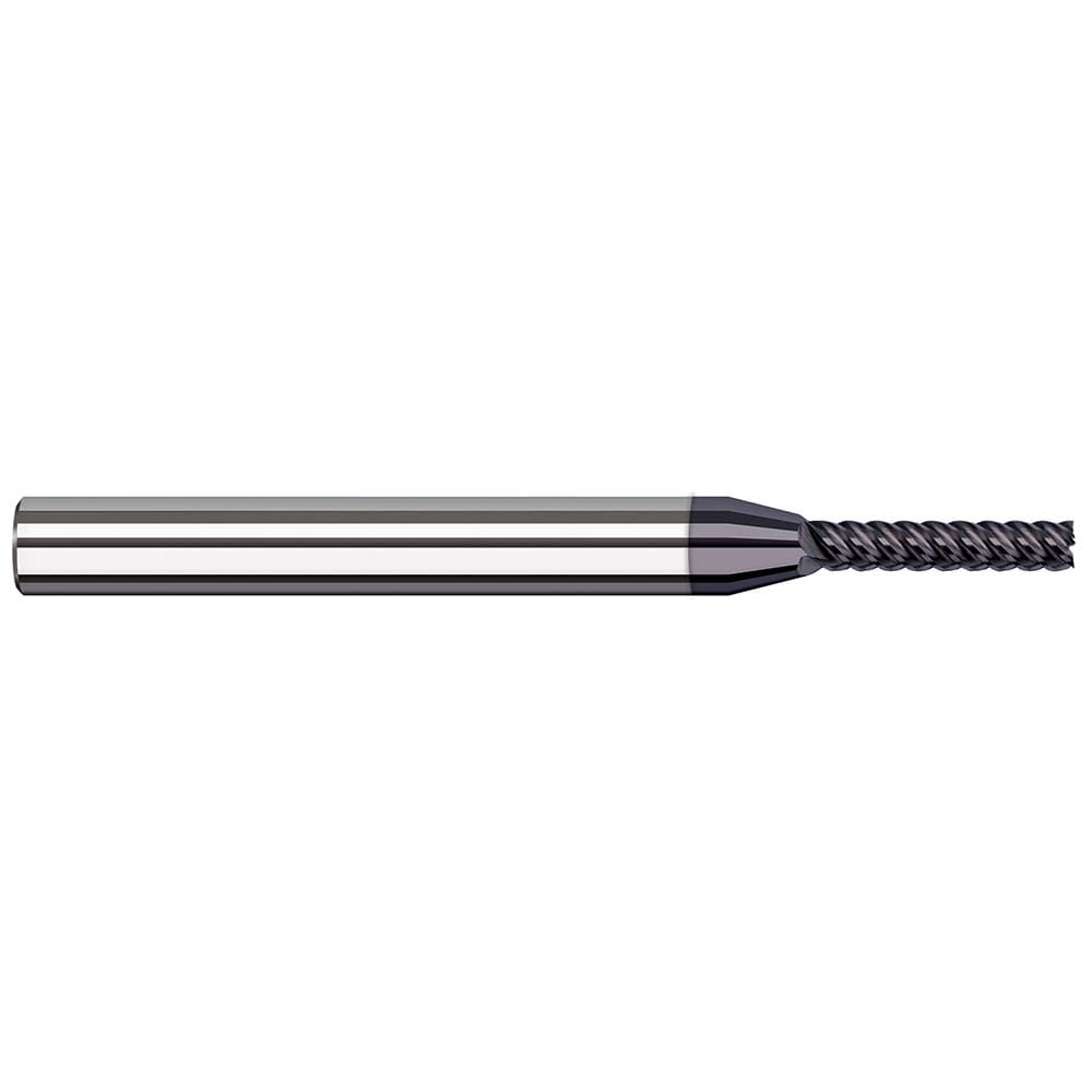 Harvey Tool 53393-C6 Square End Mill: 3/32 Dia, 1/2 LOC, 1/8 Shank Dia, 2-1/2 OAL, 5 Flutes, Solid Carbide Image