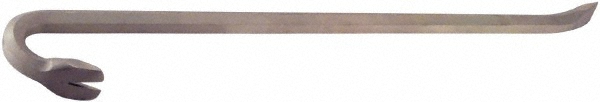 30" OAL Wrecking Bar - 1-9/16" Tip, Aluminum Bronze