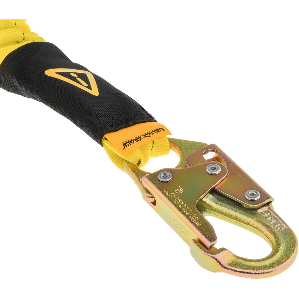 PRO-SAFE - 100' Long, 350 Lb Capacity, 1 Leg Locking Snap Hook Harness  Lifeline - 62841747 - MSC Industrial Supply