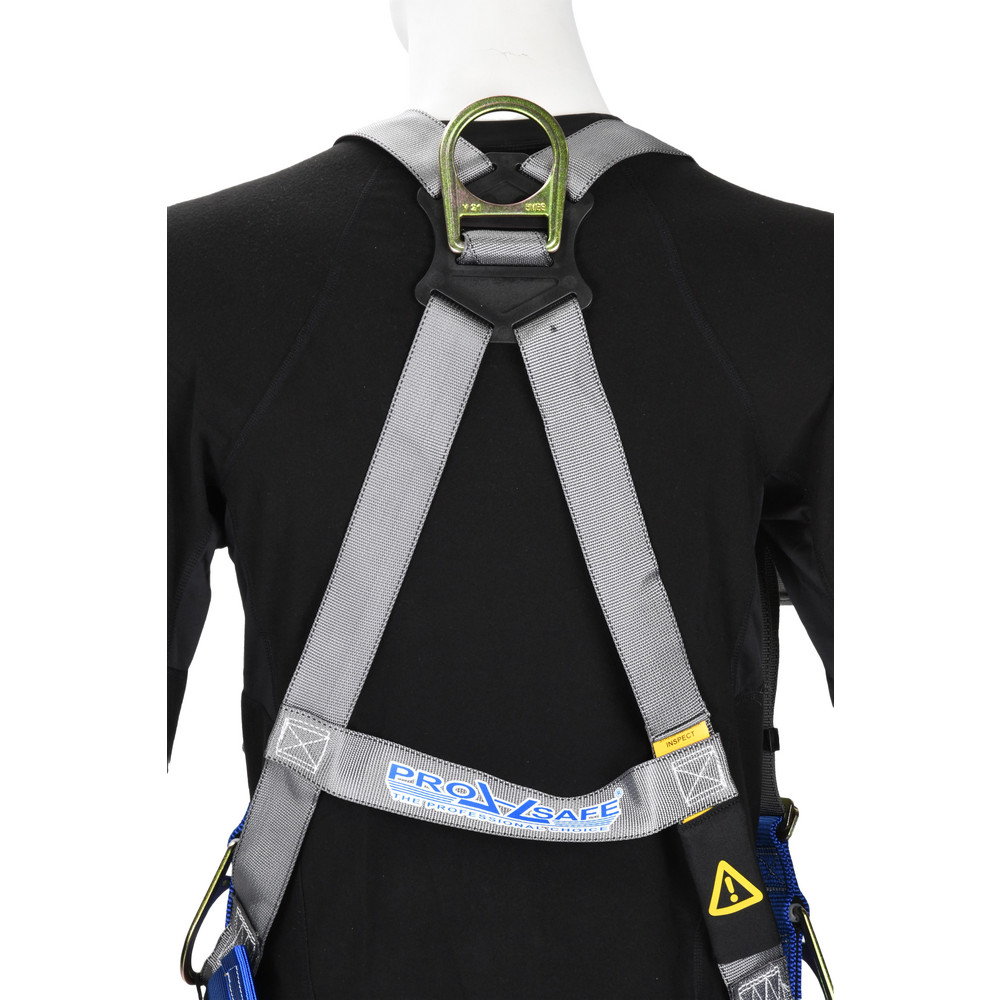 Prosafe Fall Protection PRO-SAFE - Fall Protection Harnesses: 350 Lb, Back and Side D-Rings ...