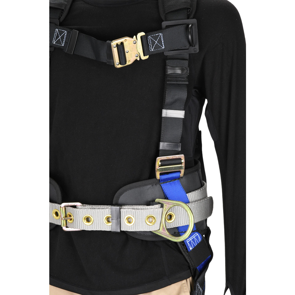 Prosafe Fall Protection PRO-SAFE - Fall Protection Harnesses: 350 Lb, Construction Style, Size ...