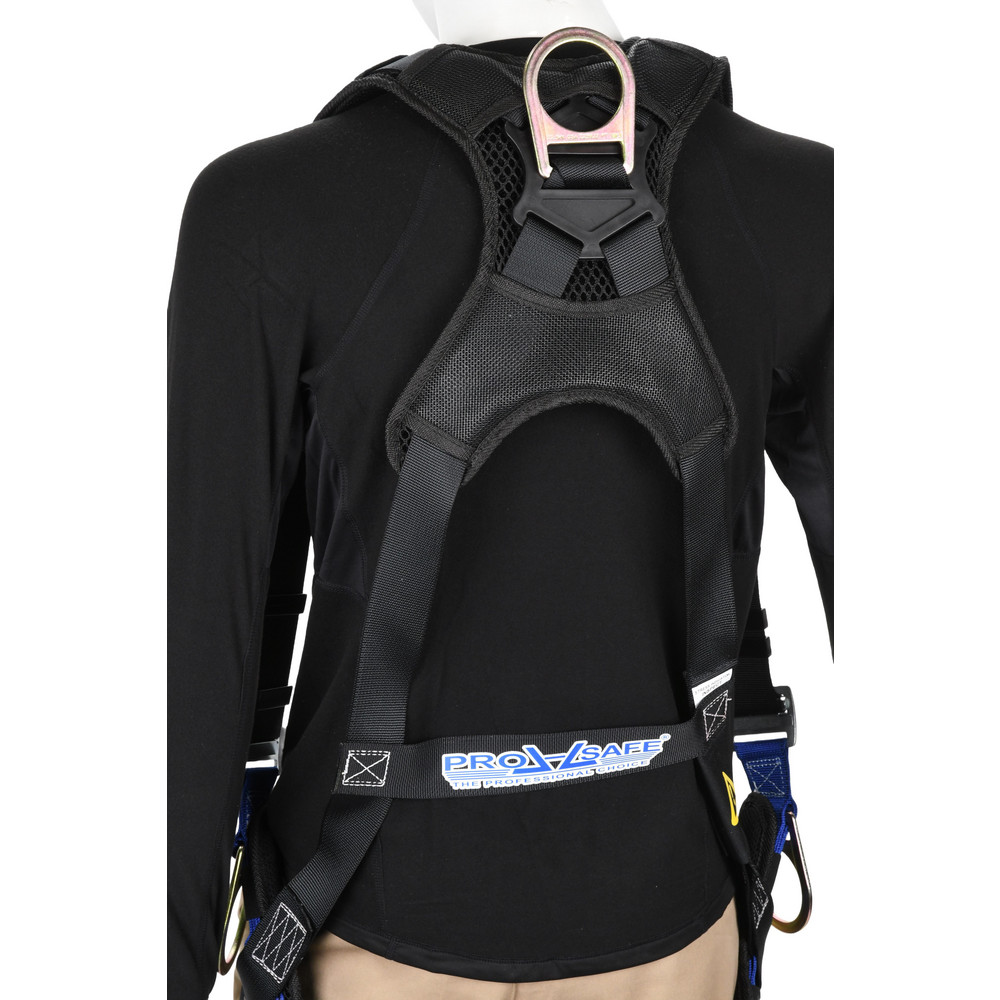Prosafe Fall Protection PRO-SAFE - Fall Protection Harnesses: 350 Lb, Padded Back and Side D ...