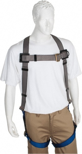 PRO-SAFE PS-HPT-12 Fall Protection Harnesses: 350 Lb, Premium Quick Connect Style, Size 2X-Large, Polyester Image