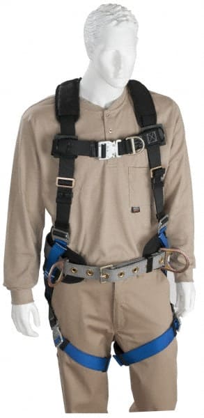 PRO-SAFE PS-HCLB-Q4 Fall Protection Harnesses: 350 Lb, Construction Style, Size Universal, Polyester 