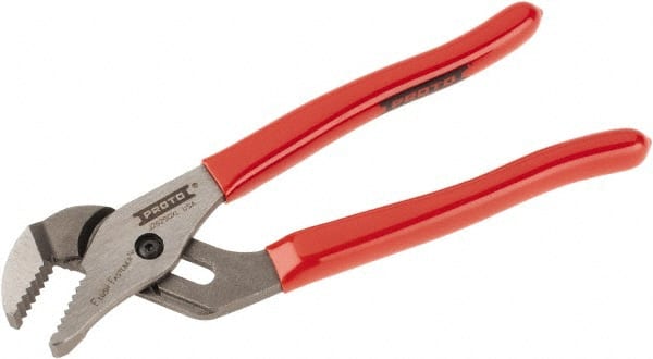 Tongue & Groove Plier: 1-3/32" Cutting Capacity, Serrated Jaw