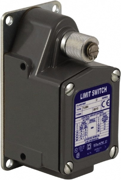 Square D 9007TUB4 General Purpose Limit Switch: SPDT, Rotary Spring Return, Side Image