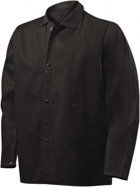Steiner 1080-M Size M Black Welding & Flame Resistant/Retardant Jacket 