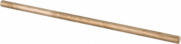 Sliding Bar for Extension: 400 mm OAL - 16" OAL, Aluminum Bronze Finish