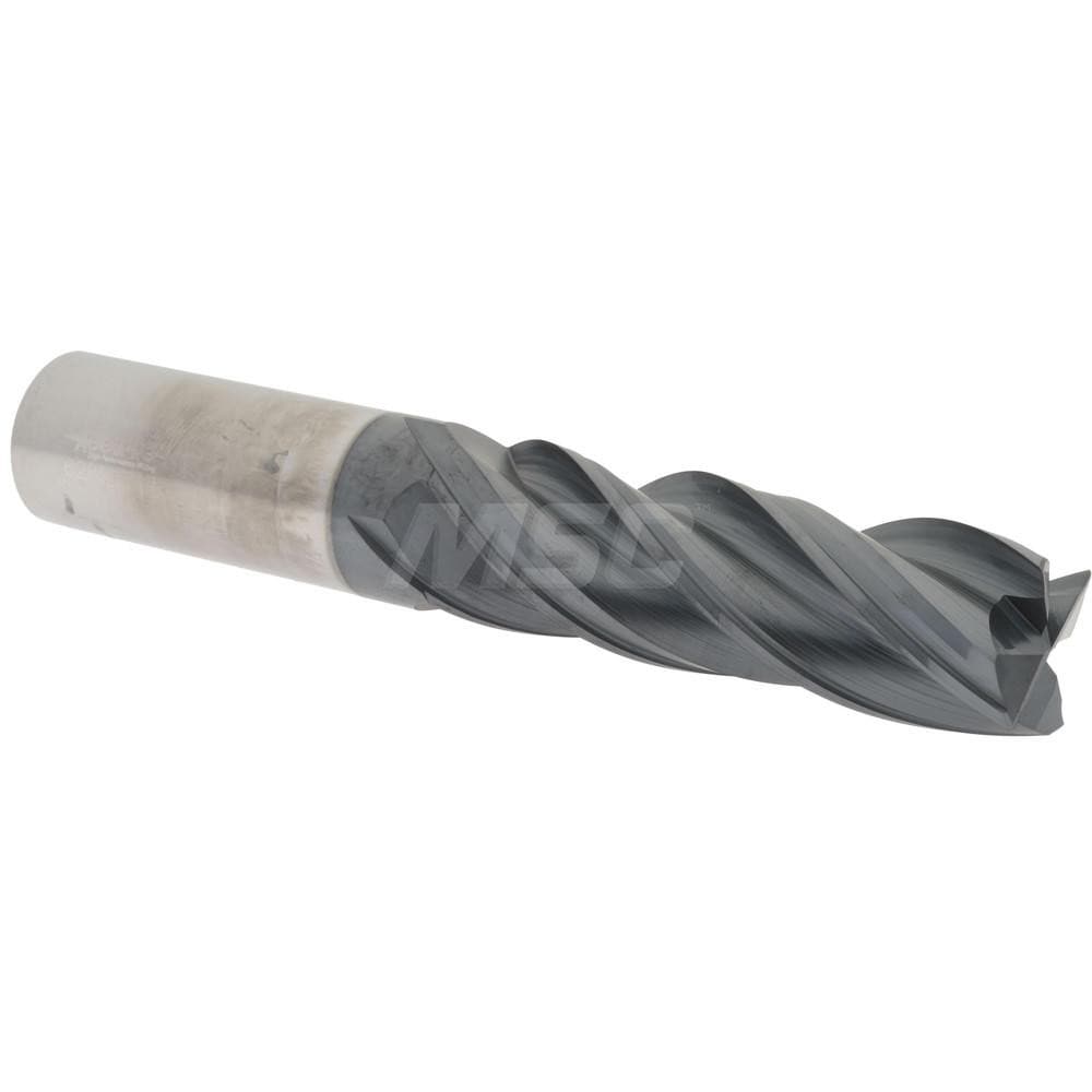 Accupro 446L1000C15 Corner Chamfer End Mill: 1" Dia, 3.25" LOC, 4 Flute, 0.02" Chamfer Width, Solid Carbide Image