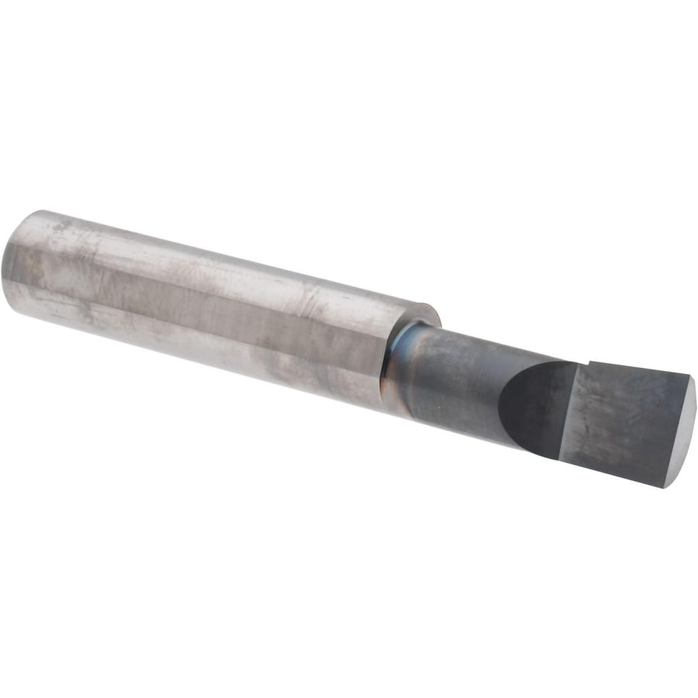 Accupro B360900A Boring Bar: 0.36" Min Bore, 0.9" Max Depth, Right Hand Cut, Submicron Solid Carbide 