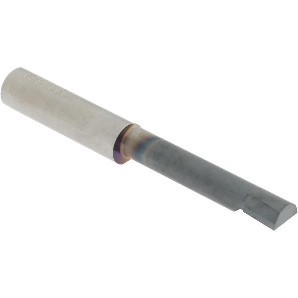 Accupro B3201600A Boring Bar: 0.32" Min Bore, 1.6" Max Depth, Right Hand Cut, Submicron Solid Carbide 