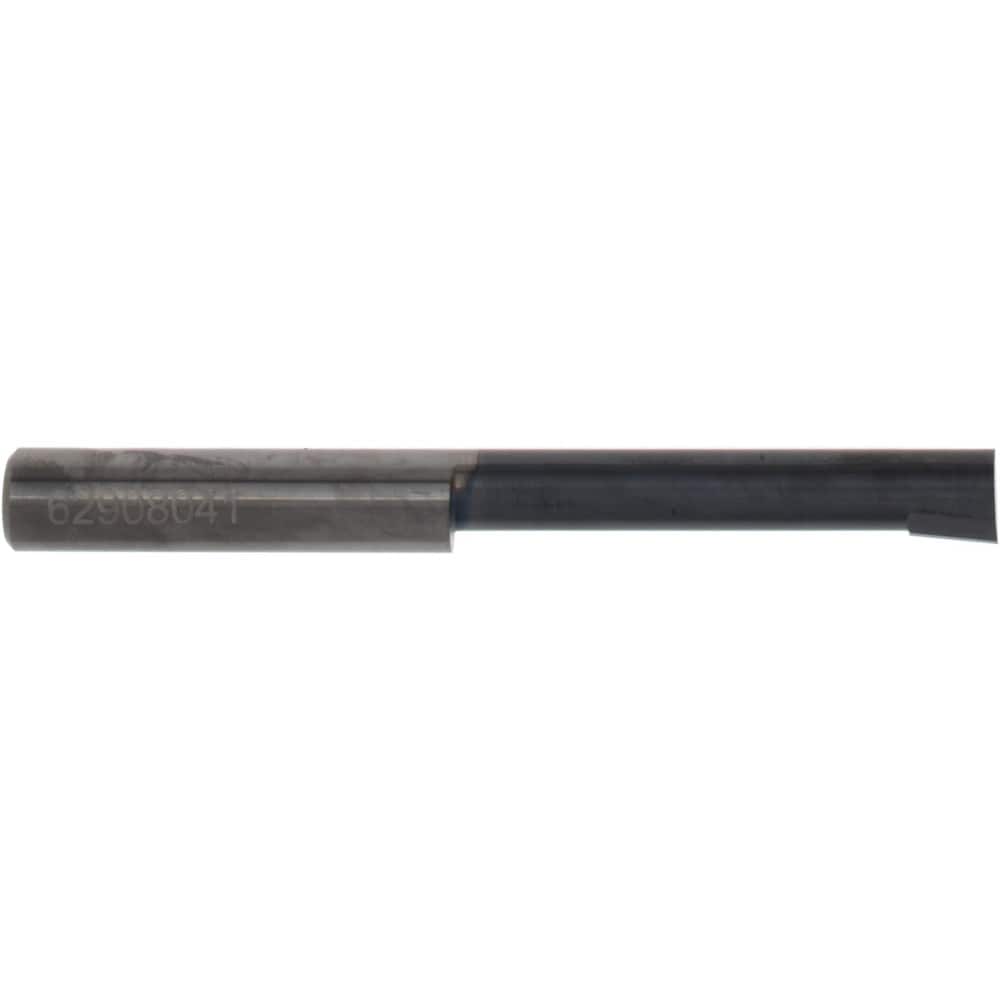 Boring Bar: 0.29" Min Bore, 1.6" Max Depth, Right Hand Cut, Submicron Solid Carbide
