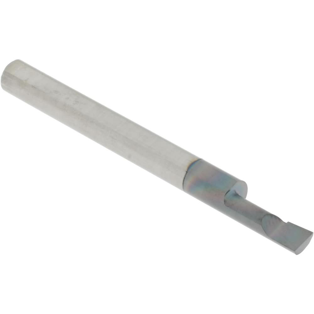 Accupro B140400A Boring Bar: 0.14" Min Bore, 0.4" Max Depth, Right Hand Cut, Submicron Solid Carbide 