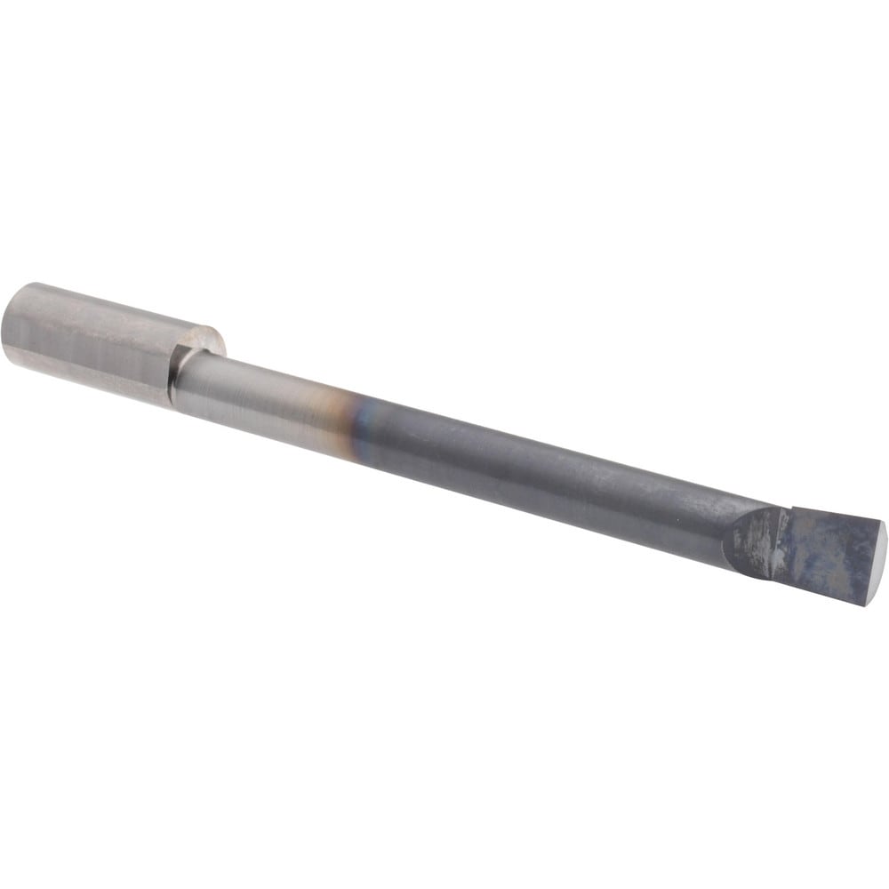 Accupro B3203000A Boring Bar: 0.32" Min Bore, 3" Max Depth, Right Hand Cut, Submicron Solid Carbide 