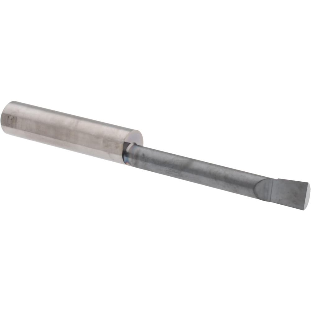 Accupro B2301600A Boring Bar: 0.23" Min Bore, 1.6" Max Depth, Right Hand Cut, Submicron Solid Carbide 