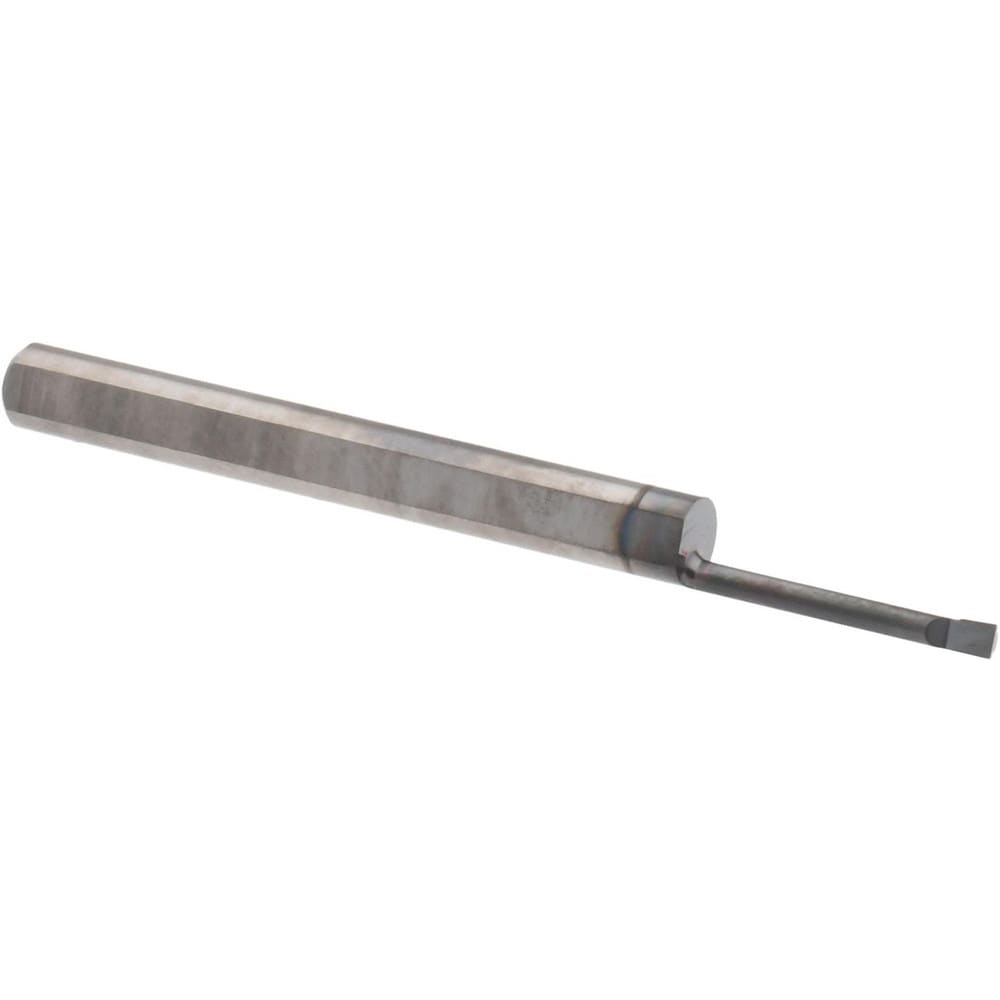 Accupro B050400A Boring Bar: 0.05" Min Bore, 0.4" Max Depth, Right Hand Cut, Submicron Solid Carbide 