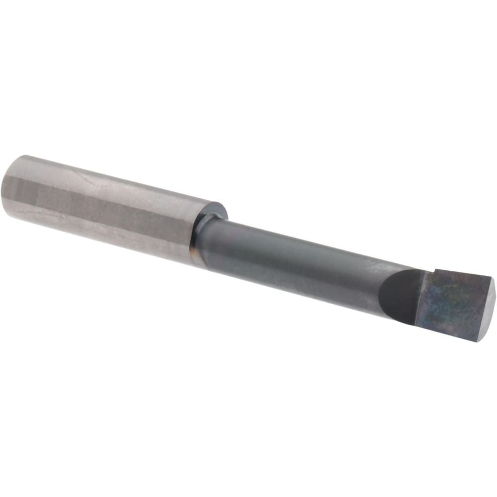 Accupro B2901350A Boring Bar: 0.29" Min Bore, 1.35" Max Depth, Right Hand Cut, Submicron Solid Carbide 