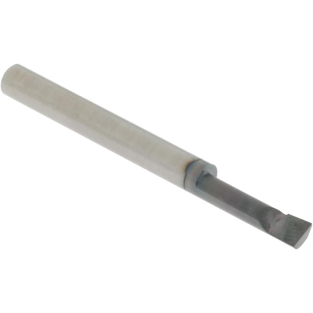 Accupro B160600A Boring Bar: 0.16" Min Bore, 0.6" Max Depth, Right Hand Cut, Submicron Solid Carbide 