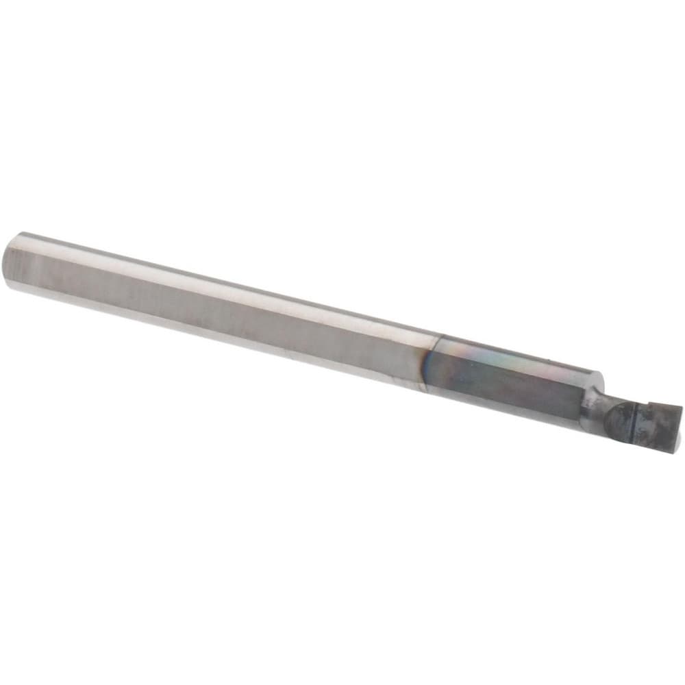 Accupro B100150A Boring Bar: 0.1" Min Bore, 0.15" Max Depth, Right Hand Cut, Submicron Solid Carbide 