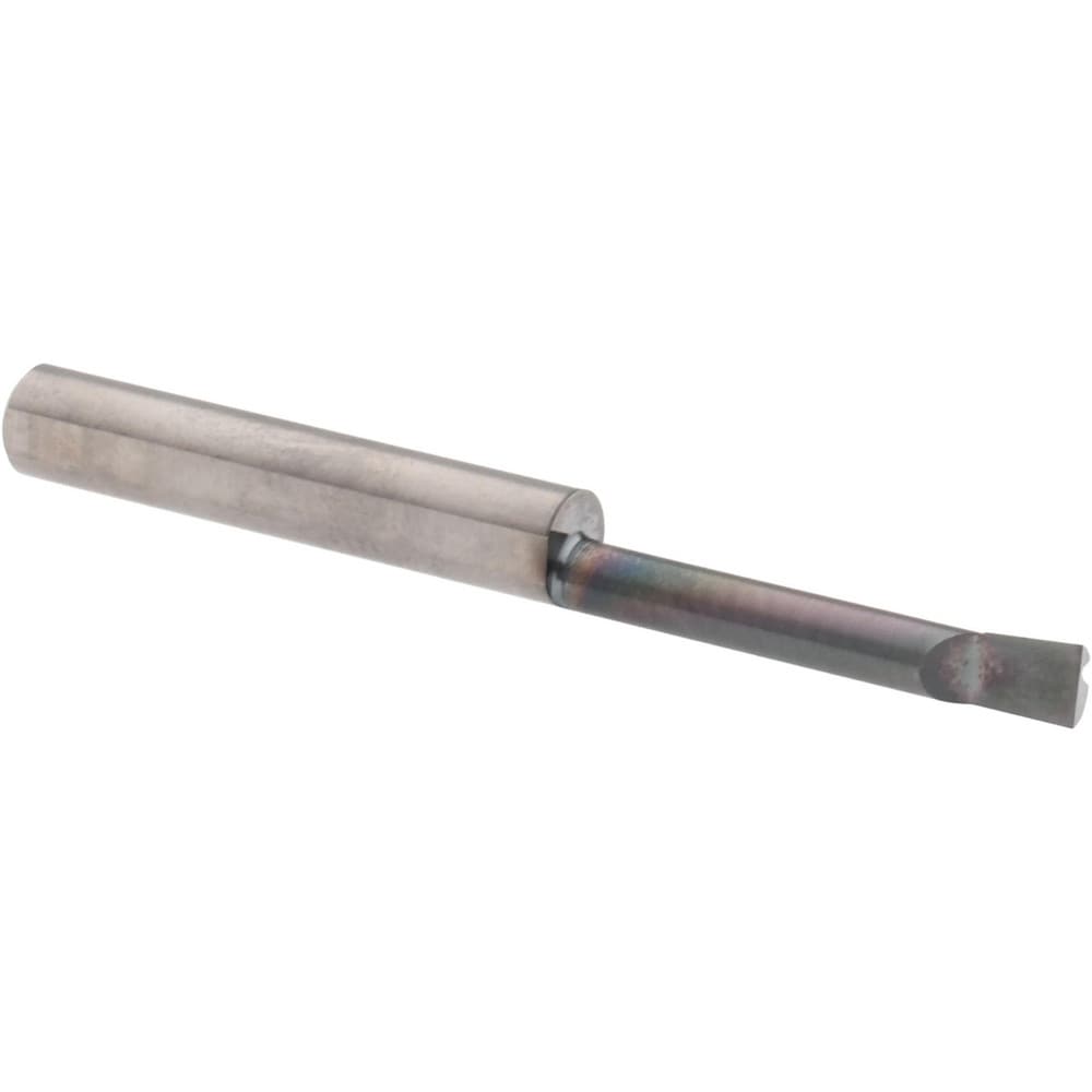 Accupro B1801100A Boring Bar: 0.18" Min Bore, 1.1" Max Depth, Right Hand Cut, Submicron Solid Carbide 