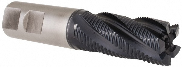 Hertel 62913918 Square End Mill: 7/8 Dia, 1-7/8 LOC, 7/8 Shank Dia, 4-1/8 OAL, 5 Flutes, Cobalt Image