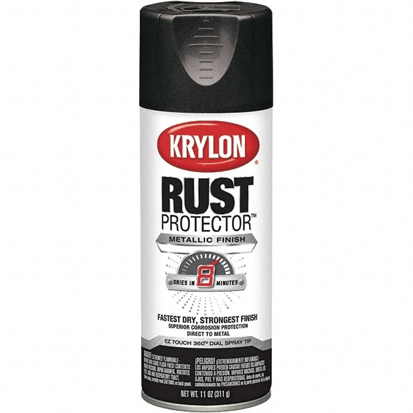 Krylon - Metallic Spray Paint: Stainless Steel, Flat, 16 oz - 62641360 -  MSC Industrial Supply