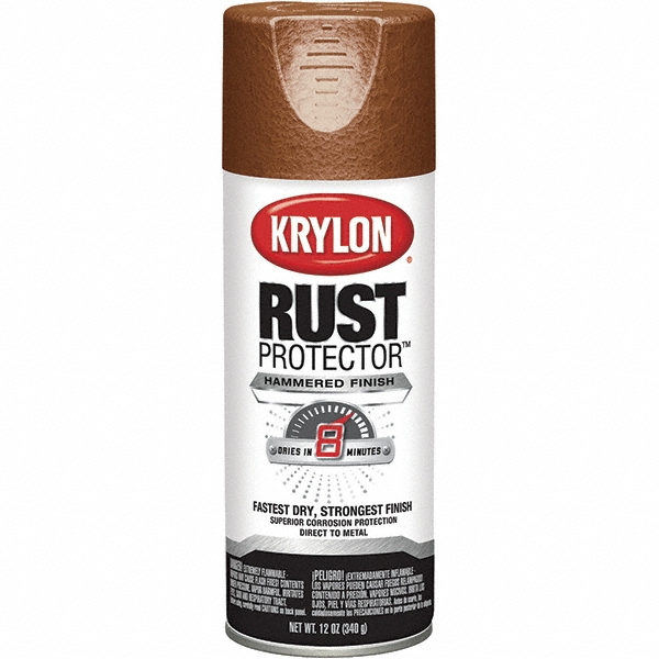 Krylon Copper (Color), 12 oz Net Fill, Hammered, Rust Proof Enamel