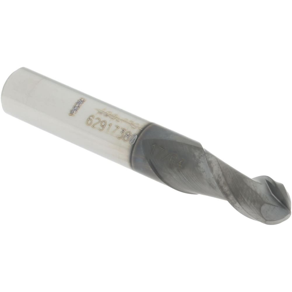 Accupro 12179121 Ball End Mill: 0.2656" Dia, 0.5" LOC, 2 Flute, Solid Carbide 