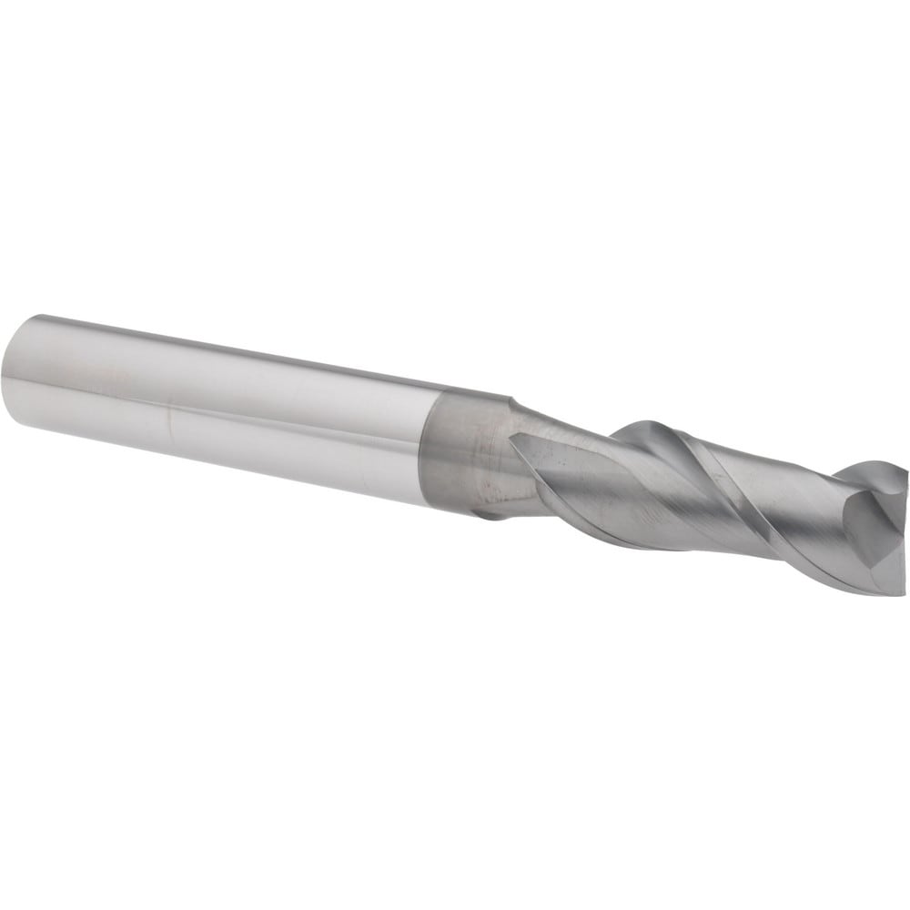 Accupro 12178857 Square End Mill: 3/4 Dia, 2 LOC, 3/4 Shank Dia, 6 OAL, 2 Flutes, Solid Carbide 