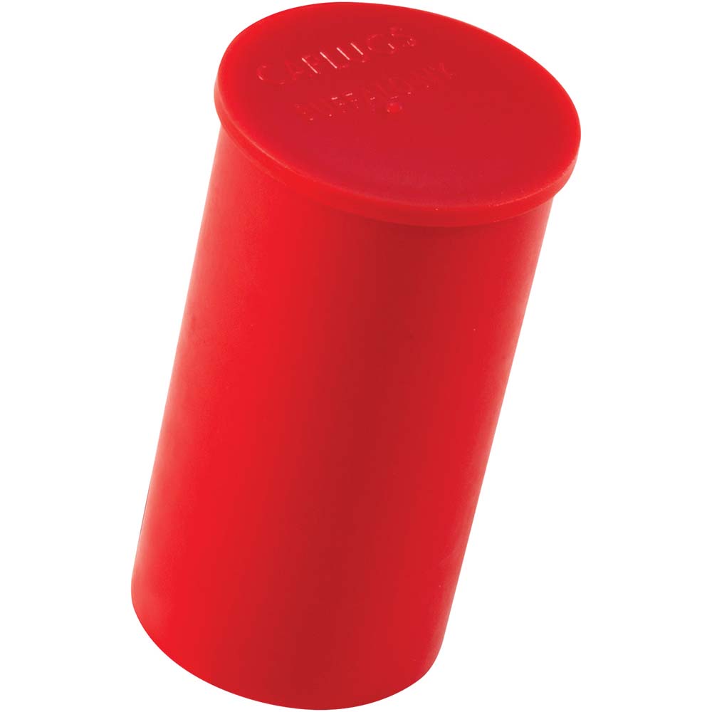 Caplugs - .37 RED 1000/PK LDPE LONG THREADED CAP | MSC Direct
