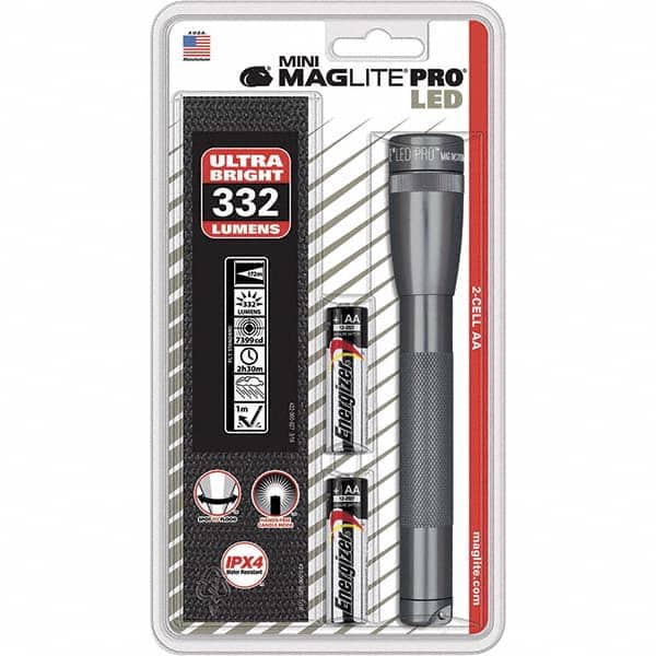 Mag-Lite SP2P09H Mini Flashlight: Clear LED Bulb 